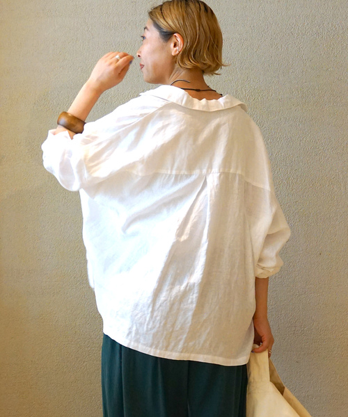 JOURNAL STANDARD LUXE シャツ ブラウス リネンワッシャー
