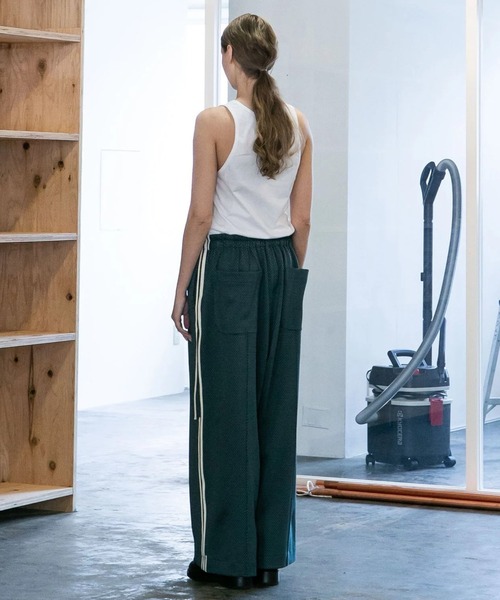 パンツ my beautiful landlet my beautiful landlet パンツ 「my landlet」 TUCK WIDE PANTS