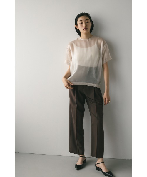 トップス Thurasan セール】チョーカー付きシアートップス（シャツ/ブラウス）｜couture