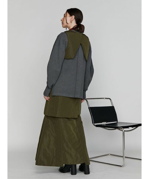 極美品✰UN3D. 30800円 レイヤードスカート UN3D. スカート UN3D./アンスリード/SHEER LAYERED SK/シアー