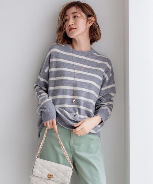 Me美品✨23区カシミヤニット　2点おまとめ 23区 ニット セーター 「Oggi2月号掲載/洗える」ピュアカシミヤ