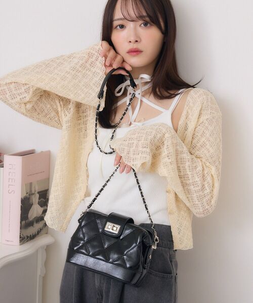 Emsexcite ショルダーバッグ バッグ キルトガマグチショルダーBAG 