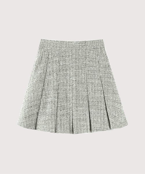 LA POMME petit ツイードリボン付きショートジャケット LA POMME petit（ラポミ・プチ） セットアップ エレガントツイード