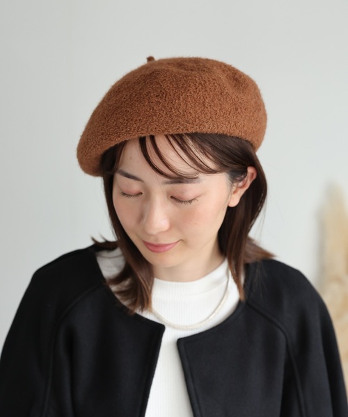 sakishimatokyo 帽子 ベレー帽 ベーシック フェルトベレー帽