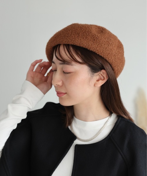 sakishimatokyo 帽子 ベレー帽 ベーシック フェルトベレー帽