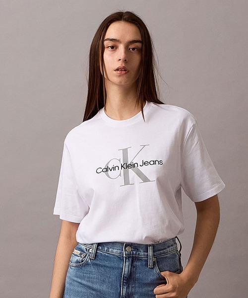 【 】◆CK Jeans ショートスリーブTシャツ◆送料無料 Calvin Klein tシャツ 「ユニセックス」ショートスリーブ