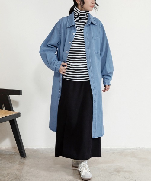 ワンピース デニムシャツワンピース : ZOZOTOWN Yahoo!店 - 通販