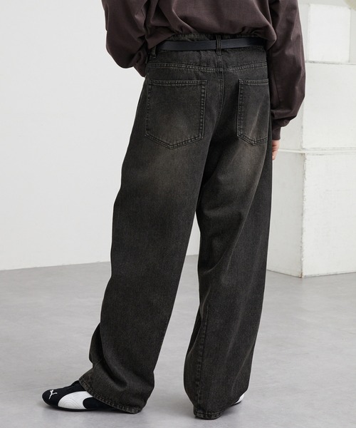 MONO-MART（モノマート） ジーンズ ヴィンテージライクセミワイド