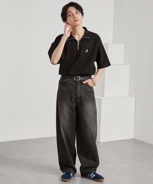 MONO-MART（モノマート） ジーンズ ヴィンテージライクセミワイド