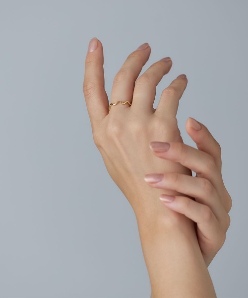 4℃（ヨンドシー） 指輪 リング 「The Tidal」K10イエローゴールド