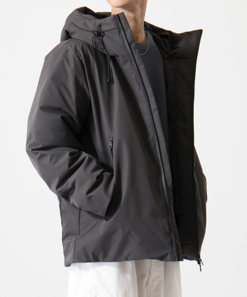 MMMM ダウンジャケット ダウン フードダウンジャケット/撥水/防風