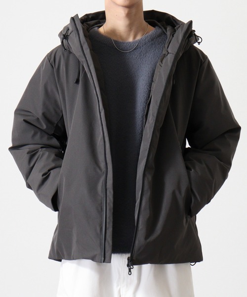 MMMM ダウンジャケット ダウン フードダウンジャケット/撥水/防風