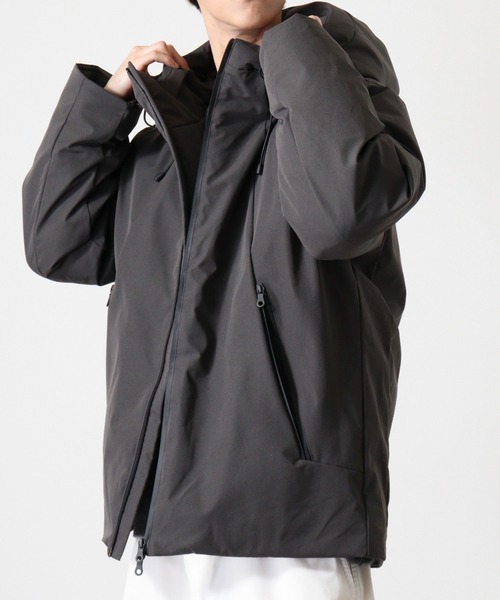 MMMM ダウンジャケット ダウン フードダウンジャケット/撥水/防風