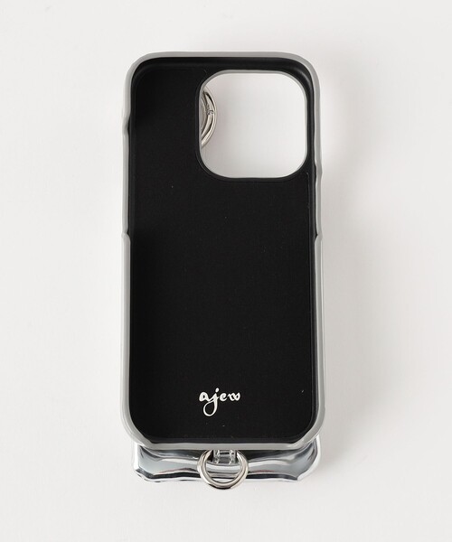 ＜ajew＞GLOW CADENAS ストラップ iPhone15Proケース ajew スマホケース 「ajew」GLOW CADENAS ストラップ