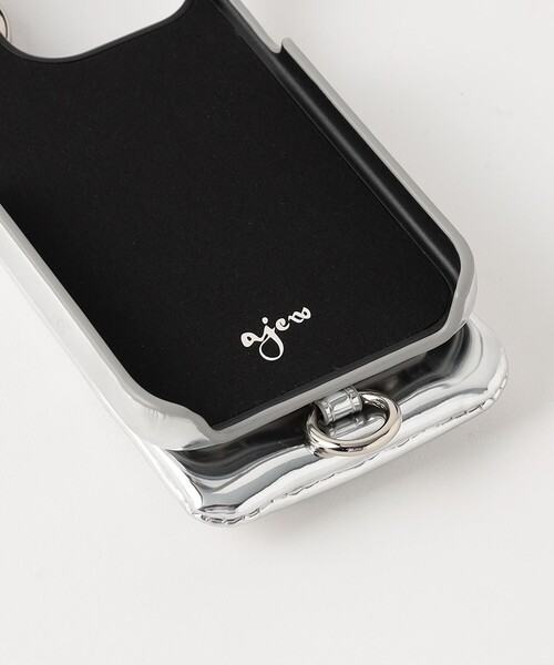 ＜ajew＞GLOW CADENAS ストラップ iPhone15Proケース ajew スマホケース 「ajew」GLOW CADENAS ストラップ