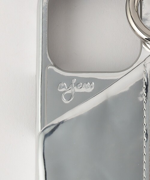 ＜ajew＞GLOW CADENAS ストラップ iPhone15Proケース ajew スマホケース 「ajew」GLOW CADENAS ストラップ