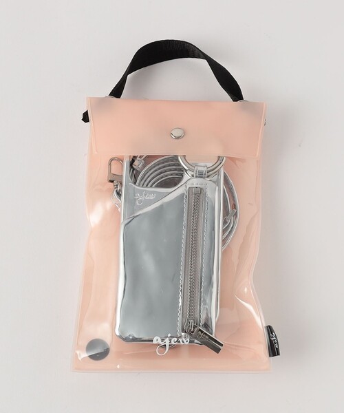 ＜ajew＞GLOW CADENAS ストラップ iPhone15Proケース ajew スマホケース 「ajew」GLOW CADENAS ストラップ