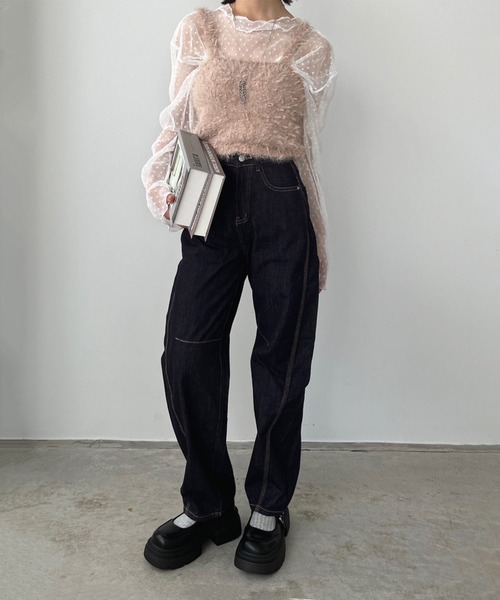 Jewelobe（ジュエローブ） ジーンズ デニム デニムパンツ ミディアム