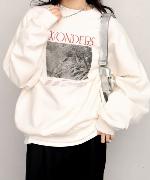 NOGLE トレーナー スウェット 「NOGLE/ノグル」カラーロゴグラフィック