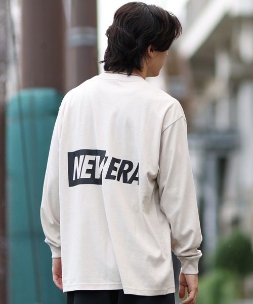 ★New Era★オールドスクールスポーツ 長袖Tシャツ t-outline-big-logo-performance