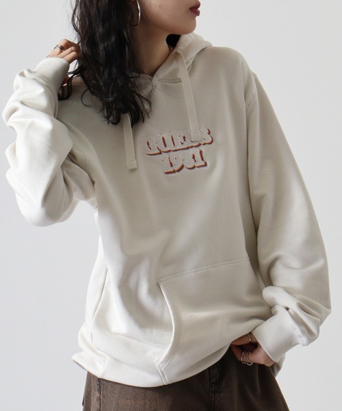 GUESS（ゲス） パーカー GUESS GUESS EMBRO HOODIE SWEATSHIRT