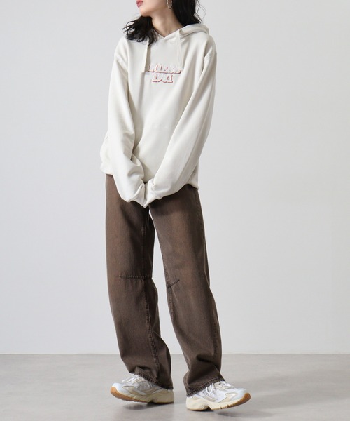 GUESS フード付きパーカー GUESS（ゲス） パーカー GUESS GUESS EMBRO HOODIE SWEATSHIRT