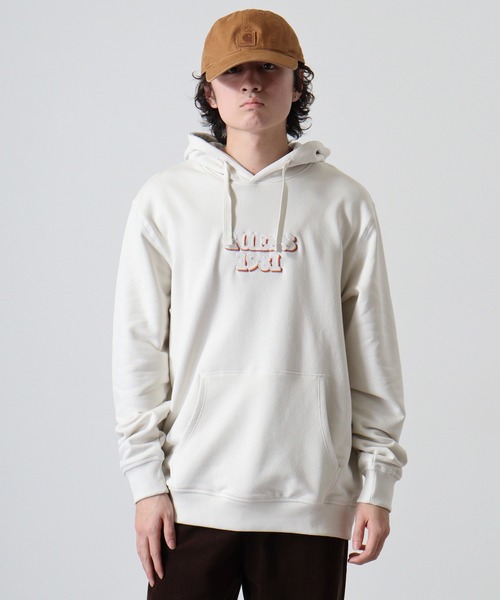 GUESS（ゲス） パーカー GUESS GUESS EMBRO HOODIE SWEATSHIRT 