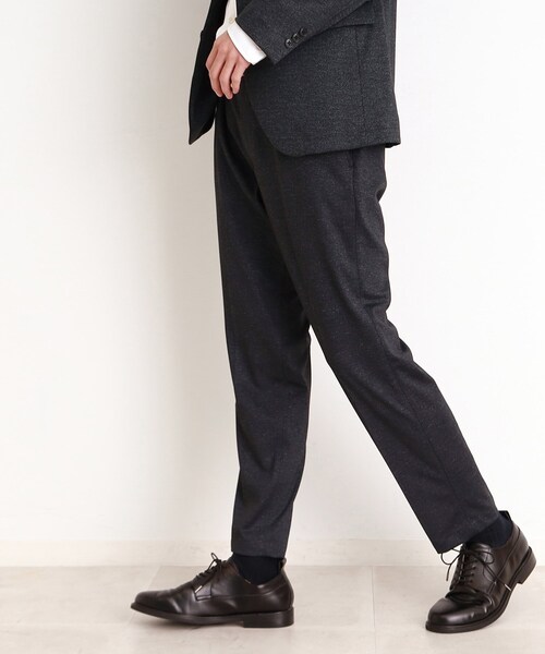 定価7.1万　新品　AKM ジャージ　スラックス　ダークグレー　M THE SHOP TK パンツ TRジャージスラックス 「セットアップ可」 メンズ