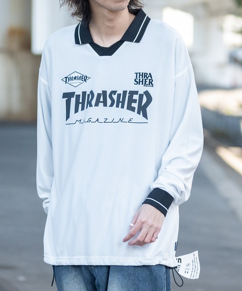 THRASHER（スラッシャー） tシャツ 「at」「THRASHER/スラッシャー