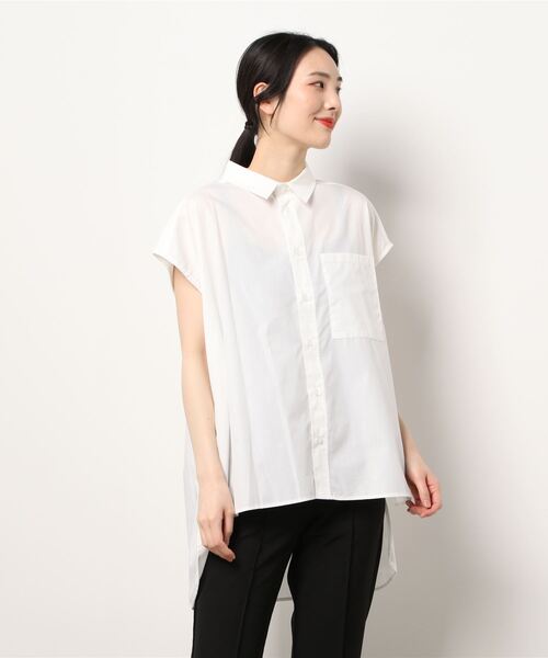 「STYLE DELI」 半袖ブラウス FREE ホワイト レディース STYLE DELI 「STYLE DELI」 半袖シャツ FREE ホワイト