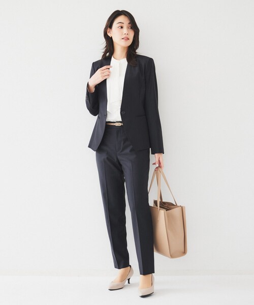 UNTITLED（アンタイトル） ジャケット ノーカラージャケット 「通勤