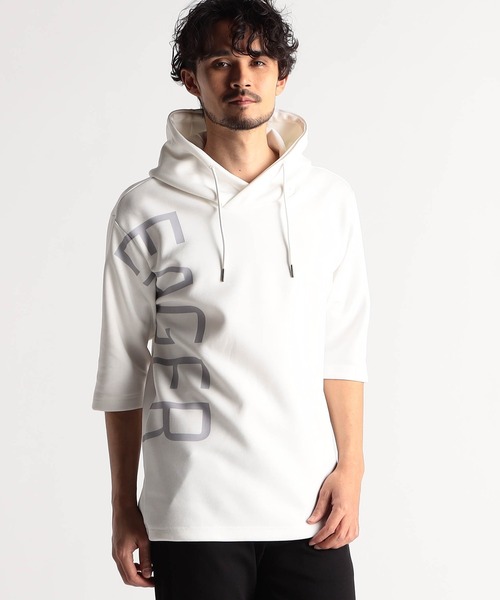 NICOLE CLUB FOR MEN（ニコルクラブフォーメン） パーカー ビッグロゴ