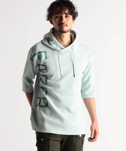 NICOLE CLUB FOR MEN（ニコルクラブフォーメン） パーカー ビッグロゴ