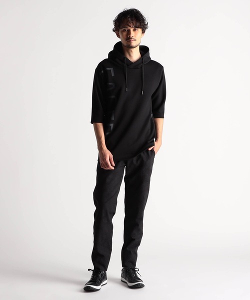 NICOLE CLUB FOR MEN  パーカー　黒　 NICOLE CLUB FOR MEN（ニコルクラブフォーメン） パーカー ビッグロゴ