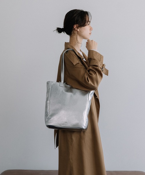 Beau're トートバッグ BEAURE ヴュレ カウレザー ダブルハンドル