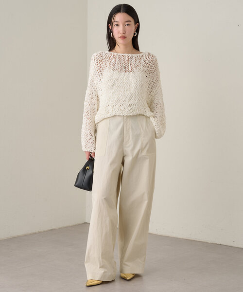 Loungedress パンツ ベイカールーズパンツ レディース