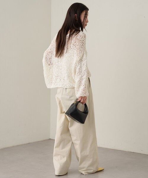 【新品】loungeDRESS ベイカーパンツ Loungedress パンツ ベイカーパンツ レディース : ZOZOTOWN