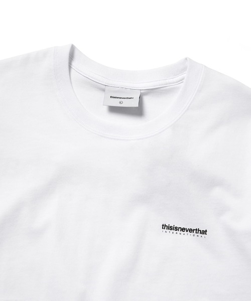 【thisisneverthat】★25SS・男女兼用★INTL ロゴTシャツ 25SS thisisneverthat T-Logo Tee (thisisneverthat/Tシャツ