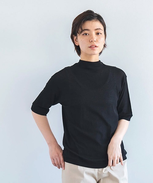 tシャツ コットンスーピマテレコボトルネック レディース D tシャツ コットンスーピマテレコボトルネック レディース