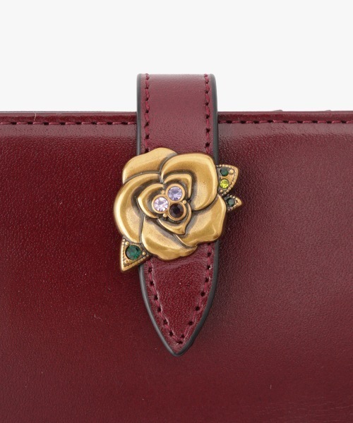 ANNA SUI 財布 ブルボン 二つ折り財布 レディース : ZOZOTOWN