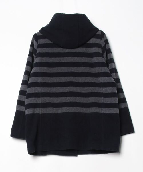 「niko and...」 ダッフルコート LARGE ネイビー レディース_画像2