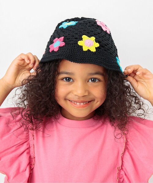 BREEZE（ブリーズ） 帽子 ハット クロシェハット キッズ 子供 男の子