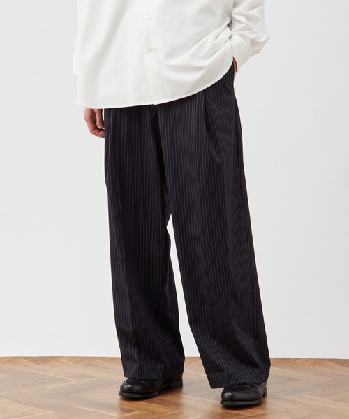 B.C STOCK（ベーセーストック） ワイドパンツ スラックス ワイド