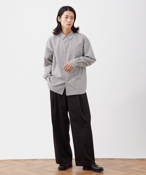 B.C STOCK（ベーセーストック） ワイドパンツ スラックス ワイド