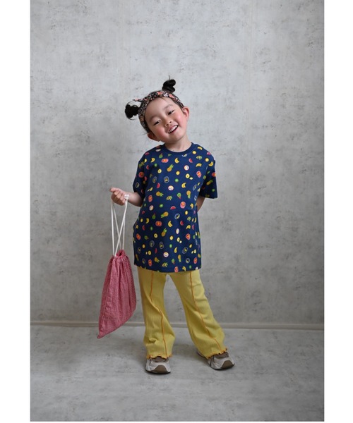 Naughty Company tシャツ フルーツ総柄Tシャツ キッズ 子供服