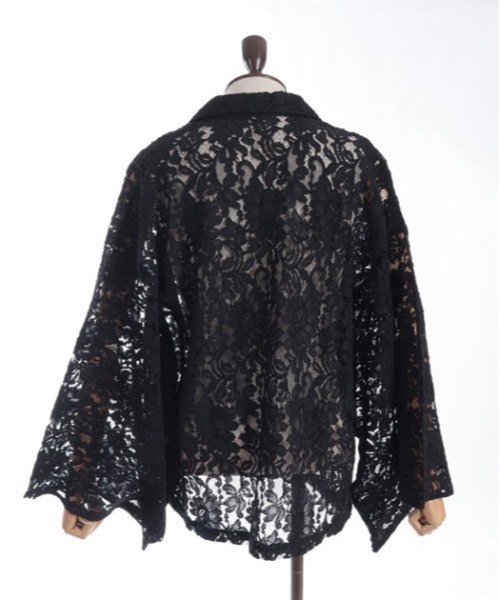 ⭐️激レア⭐️ ドレス テーラードジャケット 美品 Lサイズ コットン DRESS セール】CORSET LAYERED JACKET/コルセットレイヤードジャケット