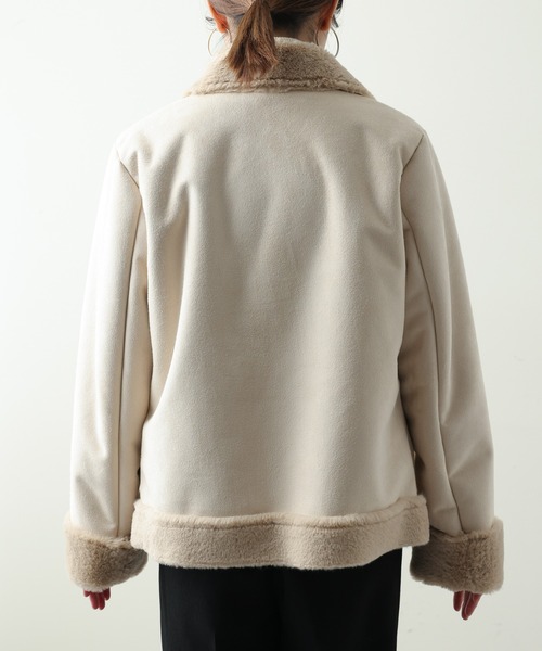 「COLONY 2139」 ジップアップブルゾン FREE グレイッシュベージュ レディース_画像4