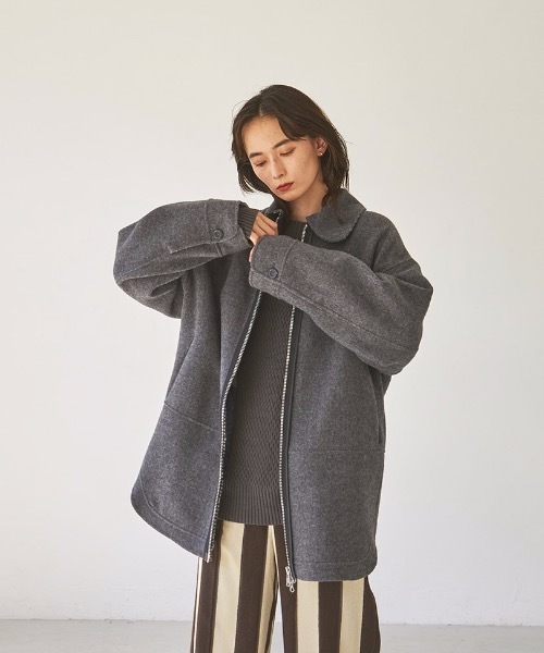 TODAYFUL 「TODAYFUL」 ジップアップブルゾン 36inch グレー