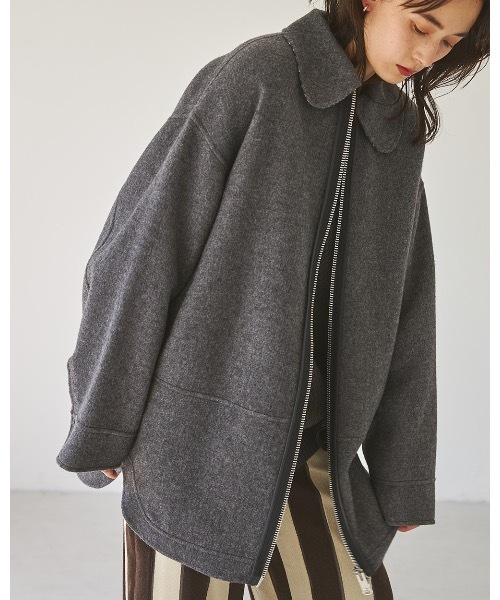 TODAYFUL 「TODAYFUL」 ジップアップブルゾン 36inch グレー