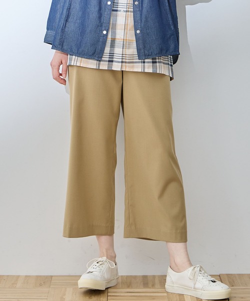 DECOY SINCE 1981 スラックス パンツ 「2025年夏」ストレッチ